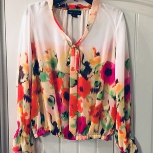 Attention Sheer Blouse Size L